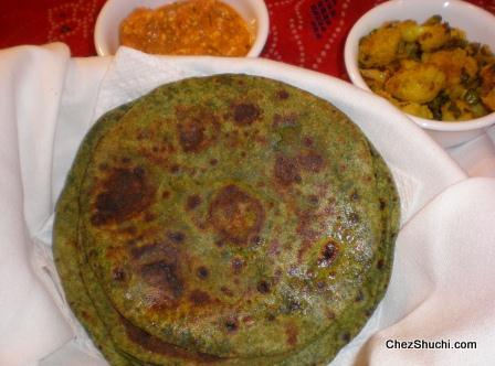 Palak Paratha